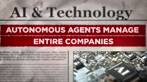 Autonomous Agents Manage Entire Companies