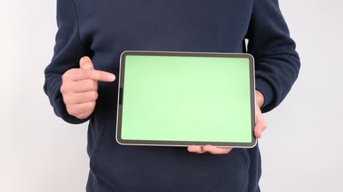 green screen tablet