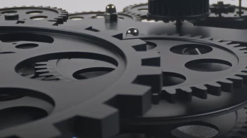 Einfache Funktionsweise von Maschinengetrieben