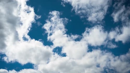 Cloud Movement In The Sky