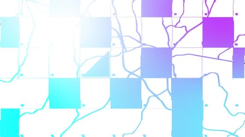 Radar Collection: Carga de la animación de un elemento gráfico de búsqueda de mapas con cuadros de cuadrícula