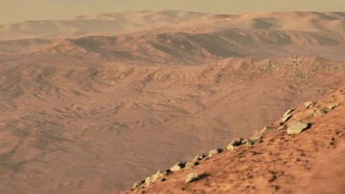 Red Sand Dunes of Namibia
