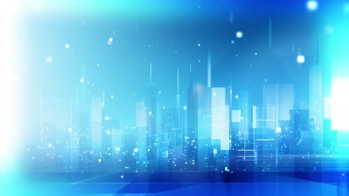 Blue Corporate Background Loop,