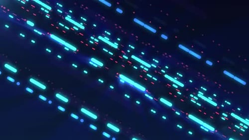 Line Glow Abstract Background