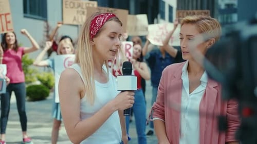 Indepth Protest Coverage Highlighting Voices for Change in Urban Setting and Communities
