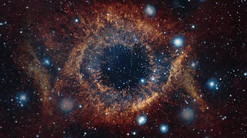 Space Black Hole Star