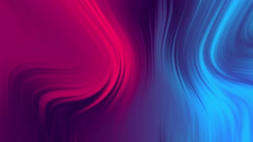 Vibrant Liquid Flow Abstract Motion Background