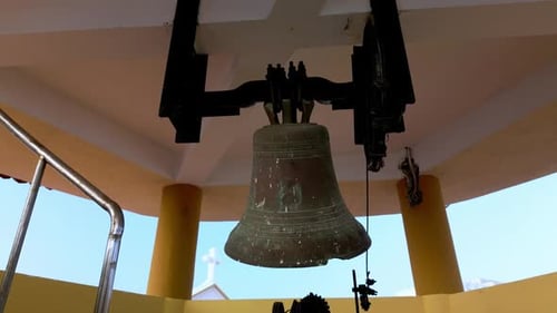 Church Bell Shot Taken From Below