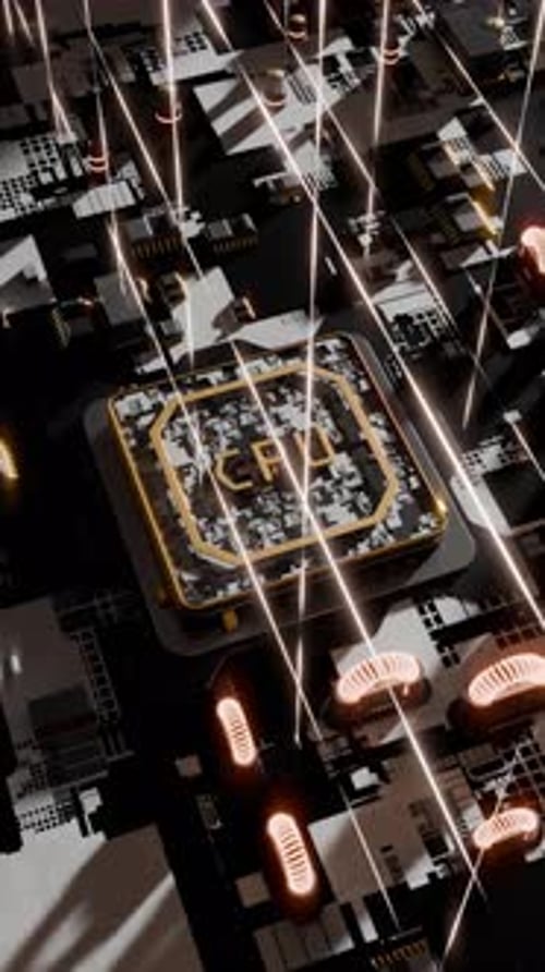 Advanced Microchip Connecting with a Motherboard