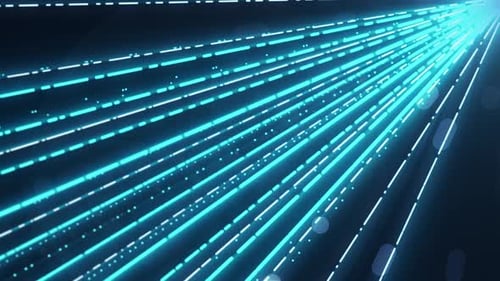 Line Glow Abstract Background