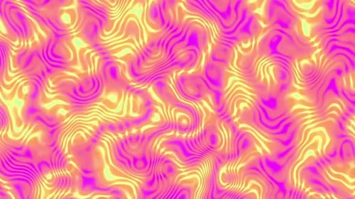 Abstract Fluid Neon Waves Background Animation