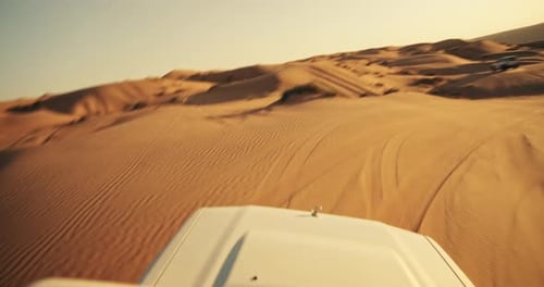 Cinematic Desert Drive in Oman | Bidiya Desert Car Adventure