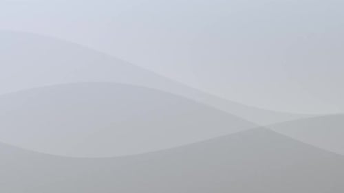 Colleción Canvas: Efecto de olas flotando sobre un fondo azul claro