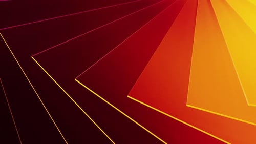 Red Yellow Glass Layers
