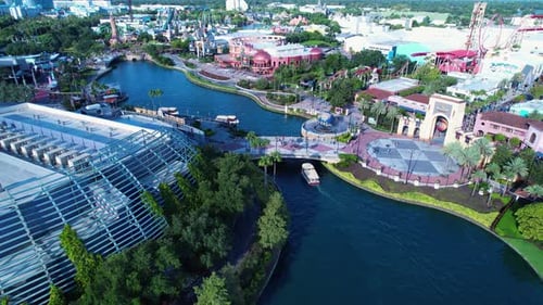 Scenic Universal Studios at Orlando Florida United States.