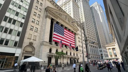 Edifício da Bolsa de Valores de Nova York, Manhattan, Nova York, Estados Unidos