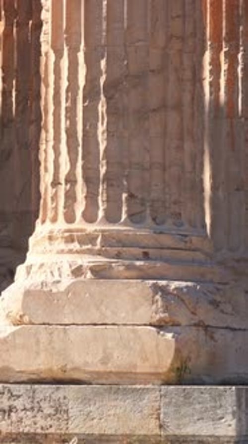 Ancient Temple of Olympian Zeus in Athens