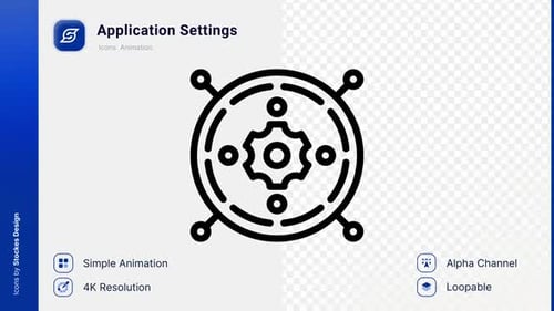 Animation Application Settings Icon