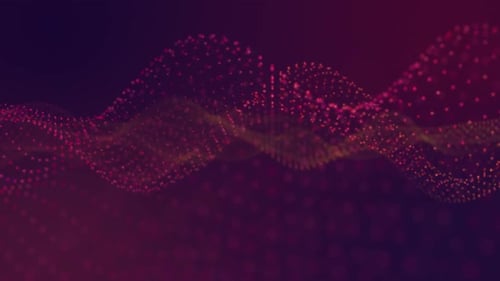 Dynamic Particle Wave Background Loop