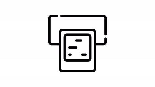 Animation Bill Contact Icon Pack