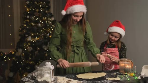 Christmas Cookie Baking with Family