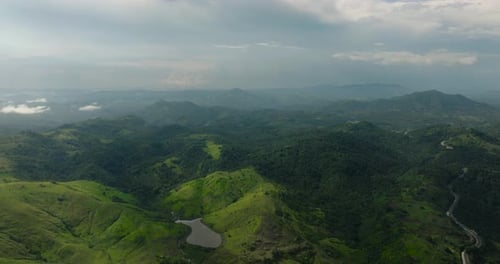 Tropical Mountain in the Philippines