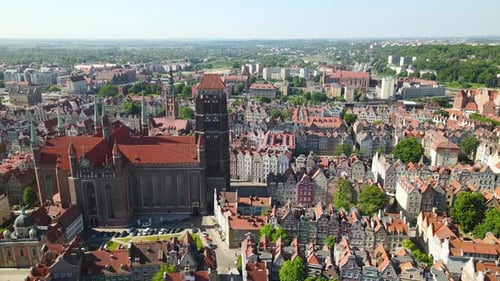 Gdansk, Old Town - Basilica of St. Mary of the Assumption of the Blessed Virgin Mary in Gdansk, Pola