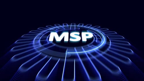 MSP acronym, managed service provider concept, A managed service provider