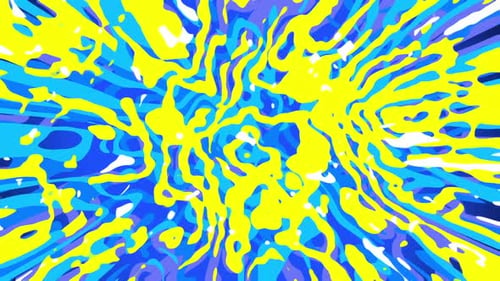Flüssiges Farbmuster 03