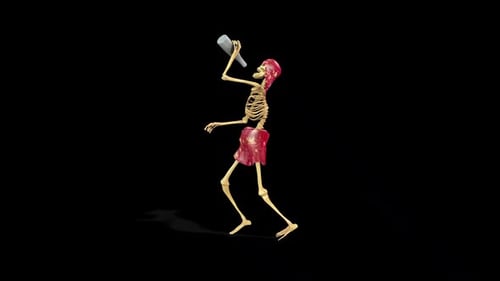 Skeleton Pirate the Drunk 2