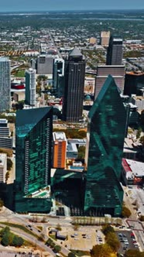 Overview of Dallas skyline showcasing modern architecture and urban design