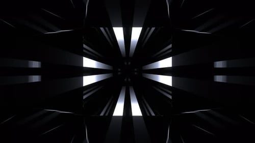 White Endless Neon Striped Abstraction Background Vj Loop In 4K