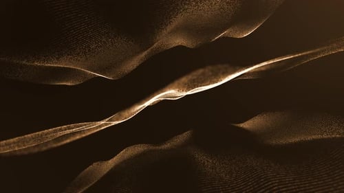 Abstrakte gewellte Luxuspartikel