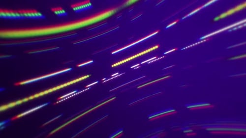 Futuristic Glitch Lines Data Stream Background