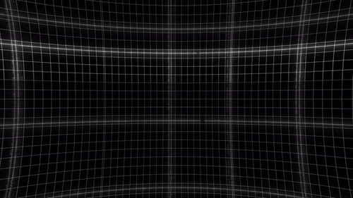 Abstract Digital Grid Wave Animated Background