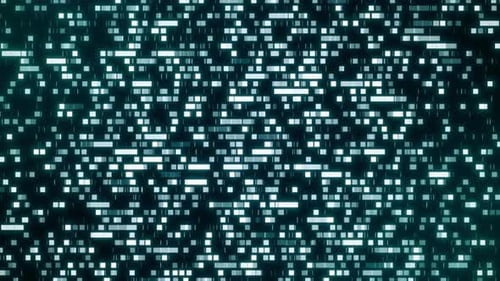 Futuristic Digital Data Stream Loop Background