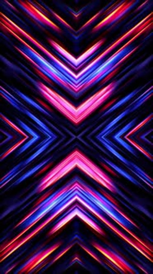 X Factor Blue And Red Background