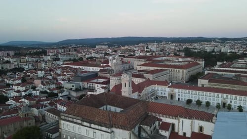 Historic downtown of Coimbra city, Europe, Portugal