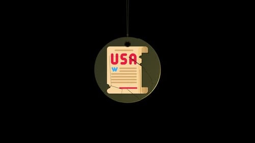 Declaration O Independence Icon