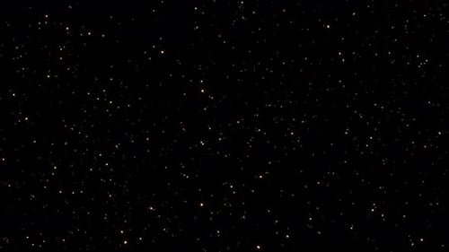 Golden Particle Dust Explosion and Dissolve Overlay