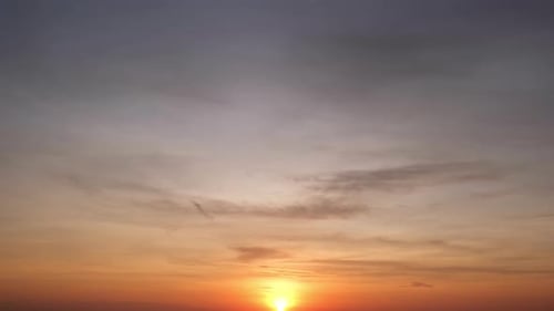 Colorful Sunset Time Lapse with Dramatic Skies