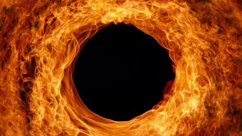 Fire swirl