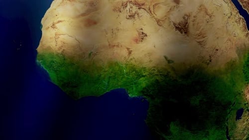 Land Africa C Wave Background Loop