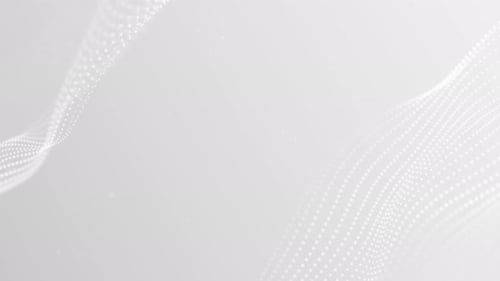 4K Abstract technologic background - loopable - white