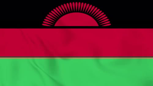 Malawi Flag Animated 4k