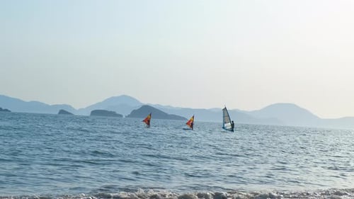 Verwaltung eines Segels eines Windsurf-Boards
