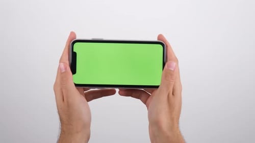 green screen phone zoom in
