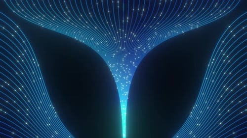 Digital Vortex Visualization Artificial Intelligence Neural Networks Data Flow Machine Learning