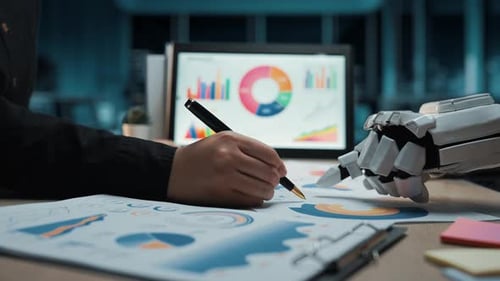 Business leaders incorporate AI-driven analytics into their workflow, enhancing