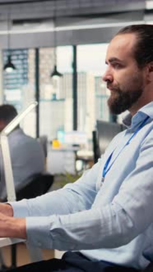 Vertical Video Brokerage Company Worker Using AI LLM Chatbot